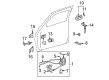 Toyota Sequoia Exterior Door Handle Diagram - 69220-34050-B1