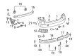 Scion xB Bumper Cover Diagram - 52159-52913