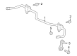 Toyota Prius Sway Bars Diagram - 48805-47030