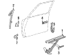Toyota Cressida Exterior Door Handle Diagram - 69210-22080