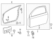 Scion tC Weather Strip Diagram - 67862-21070