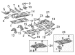 Toyota Prius Plug-In Floor Pan Diagram - 58112-47900