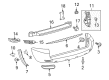 Toyota RAV4 Bumper Cover Diagram - 52159-42905