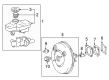 Toyota 4Runner Brake Master Cylinder Reservoir Diagram - 47220-60280