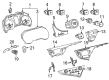 Toyota Camry Hazard Warning Switch Diagram - 84332-33100