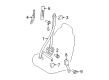 Toyota Yaris Seat Belt Diagram - 73210-52630-C0