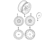 Toyota Previa Wheel Cover Diagram - 42603-28110