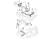 Toyota Land Cruiser ABS Control Module Diagram - 89541-60010