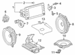 Toyota Corolla Subwoofer Diagram - 86150-02101