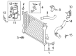 Toyota Crown Signia Coolant Reservoir Hose Diagram - 16571-25260