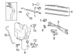 Scion iQ Windshield Washer Fluid Reservoir Diagram - 85315-74030