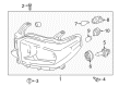 Toyota Tundra Headlight Diagram - 81150-0C130