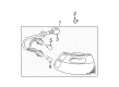 Toyota Sienna Light Socket Diagram - 81555-08010