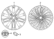 Toyota Mirai Spare Wheel Diagram - 42611-62090