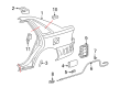 Toyota Avalon Fuel Door Release Cable Diagram - 77035-AC020