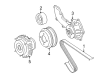Toyota A/C Idler Pulley Diagram - 16603-31040