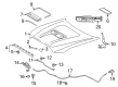 Toyota Hood Release Cable Diagram - 53630-04050