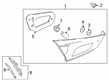 Toyota Yaris Light Socket Diagram - 90118-WB419