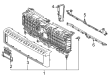 Toyota Land Cruiser Grille Diagram - 53101-60N60