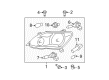 Toyota Avalon Headlight Diagram - 81110-AC050