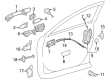Toyota bZ4X Exterior Door Handle Diagram - 69210-K0010-B9