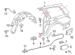 Toyota Sienna Fuel Door Diagram - 77350-08020