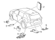 Toyota Key Fob Diagram - 89070-0R100