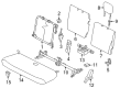 Scion iQ Seat Cushion Diagram - 71460-74040-B1