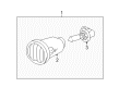 Toyota Sequoia Fog Light Diagram - 81221-0C020