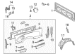 Toyota Tacoma Fuel Door Diagram - 77305-04050