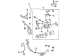 Toyota T100 Power Steering Pump Diagram - 44320-0W020