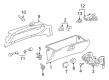 Toyota Celica Glove Box Diagram - 55433-20160-B1