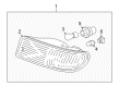 Toyota RAV4 Light Socket Diagram - 81615-20610
