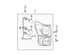 Toyota Tundra Light Socket Diagram - 81565-0C070