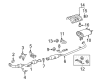 Toyota Camry Muffler Diagram - 17430-0H161