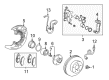 Toyota Sienna Brake Line Diagram - 90947-A2097