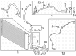 Toyota GR Corolla A/C Condenser Diagram - 884A0-52040