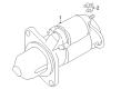 Toyota GR86 Starter Diagram - SU003-09518