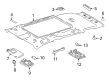 Toyota RAV4 Prime Sun Visor Diagram - 74310-42641-B0