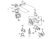 Toyota Avalon Engine Mount Diagram - 12380-0A040