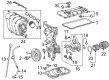 Toyota C-HR Transmission Drain Plug Diagram - 90341-A0008