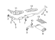 Toyota Matrix Exhaust Pipe Diagram - 17430-0T070