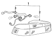 Toyota Paseo Light Socket Diagram - 81555-16450