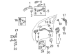 Toyota Prius Exterior Door Handle Diagram - 69210-33080-B6