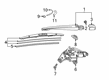 Toyota GR Corolla Windshield Wiper Diagram - 85242-12150
