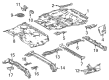 Toyota 4Runner Floor Pan Diagram - 58211-35040