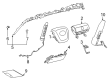 Toyota Sienna Airbag Diagram - 73900-08020-B0