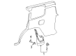 Toyota Land Cruiser Mud Flaps Diagram - 76626-60350
