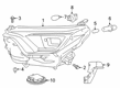 Toyota Lighting Control Module Diagram - 81016-42010