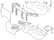 Toyota Corolla Cross Seat Covers Diagram - 71075-0A460-B1